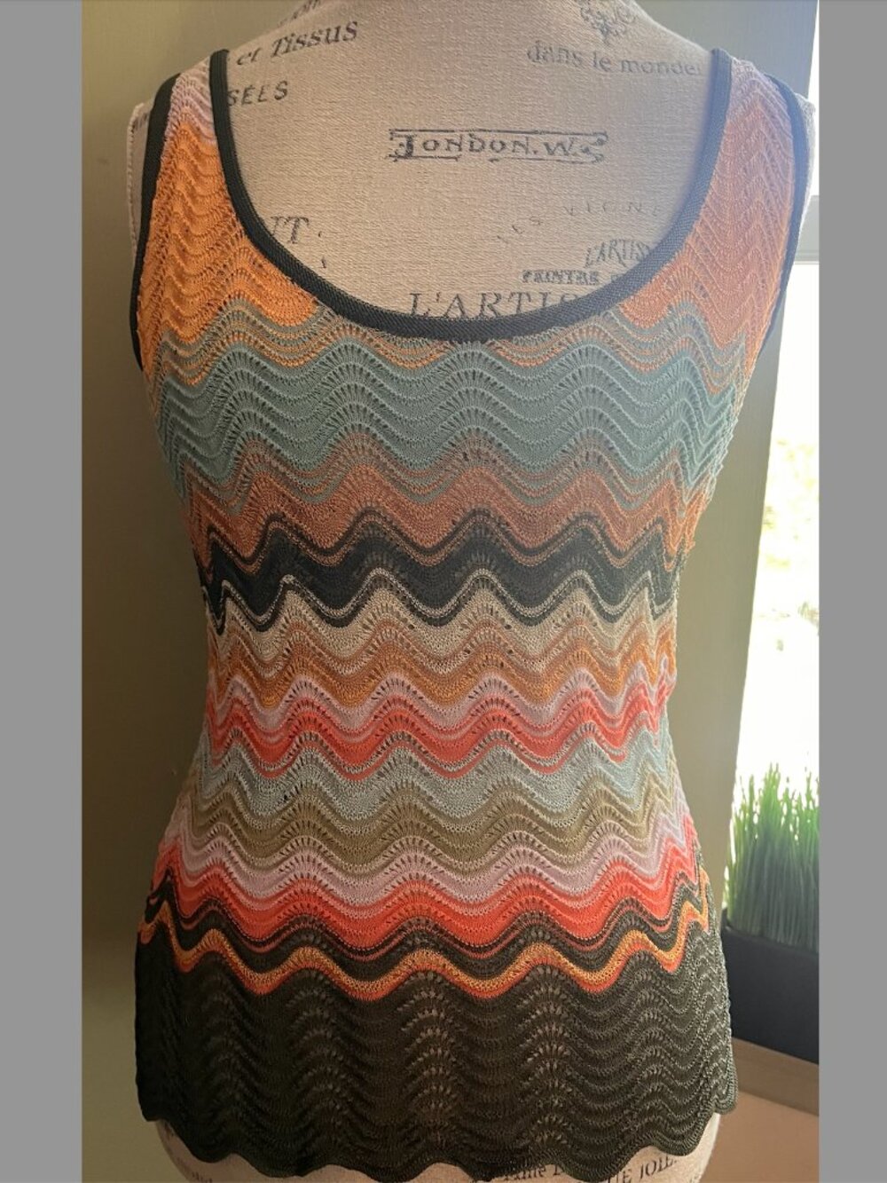Missoni sleeveless Knit Tank Top